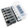 Caja de Fusibles para Coche Multicanal 4 Canales 6 Canales Portafusibles Caja de Fusibles LED con Luz