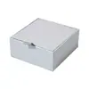 Cajas listas para usar con tapa abatible para joyería, cajas para guardar collares y anillos, cajas de regalo para pulseras y brazaletes, cajas de papel para pendientes y tachuelas, etc.