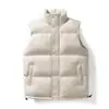 Chaleco cálido cortavientos con forro polar para hombre, nuevo para otoño e invierno, chaqueta de algodón casual con cuello alto, chaleco abrigo para hombre de talla grande