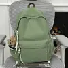 Mochila de Viaje para Mujer Ligera 2025 Nueva Cuadros Coreana Gran Capacidad Mochila Escolar para Niñas de Secundaria Estudiante de Preparatoria