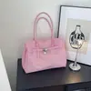 2026 Nova Bolsa de Gelatina Dopamina de Verão Bolsa Feminina Ombro Único Grande Capacidade Portátil Bolsa de Axila Bolsa Feminina