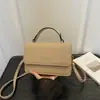 Bolso de diseño único, nueva colección otoño 2026, estilo retro minimalista de moda, adecuado para ir al trabajo, bolso cuadrado pequeño, bolso de hombro, bolso cruzado