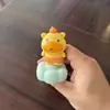 Capivara Lulu Brinquedo de Pelúcia Giratório para Carro e Mesa de Escritório, Figura de Mão Fofa, Decoração Peculiar para Desktop