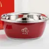 Conjunto de Bacias de Aço Inoxidável Cornucópia Ralador Prato Bacia para Legumes Bacia Presente Prático Conjunto de 3 Peças Conjunto de Três Peças de Aço Inoxidável