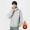 Moletom 6013, o Novo Moletom com Capuz Mais Popular para Outono e Inverno para Homens e Mulheres, Cor Sólida, Versão Padrão, Modelagem Solta, Tamanho Grande, Esportivo Casual