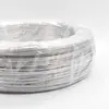 Fio de alumínio revestido de borracha fio de alumínio para bonsai fio de alumínio para jardinagem fio de alumínio DIY fio de metal material de modelagem para joias tira de modelagem para artesanato