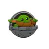 Nuevos y divertidos zapatos con agujero de Yoda, hebillas para zapatos de jardín, zapatos con flores, hebillas decorativas de goma suave de PVC, accesorios