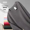 Camiseta de Manga Corta de Algodón Puro Pesado 230g Popular en Transmisión en Vivo para Hombres y Mujeres con Patrón de Logo Estampado Holgada Casual Talla Grande