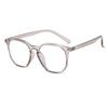 Nuevas Gafas Poligonales Anti Luz Azul Marco Ultra Ligero Tr90 Marco de Gafas de Lujo Ligero Estilo Ins para Mujer Marco Moderno Gafas Sin Graduación