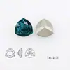 Cristales Dongzhou Triangulares 7mm Coloridos con Base Puntiaguda para Uñas Rhinestones Pequeña Cabeza de Tigre Forma Triangular Rhinestones Accesorios para Uñas DIY