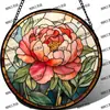 Adornos Colgantes Decorativos de Vidrio de Color Transfronterizos, Decoraciones para Paredes y Ventanas, Captadores de Luz, Regalos para el Día de la Madre, Regalos de Cumpleaños