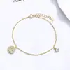Pulsera de Plata de Ley 925 Cara Sonriente Full Diamante Lujo Ligero Nicho Joyería Transfronteriza para Mujer Sensación de Alta Gama Joyería de Mano Moda Ins Pulsera de Circonita