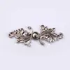 Botones de presión metálicos para Hanfu Qipao, Falda Mamian, Atuendo de Boda de Nuevo Estilo Chino, Ropa Tradicional China, Botones de presión decorativos
