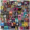 100 Piezas Estilo Banda Ramones 1. Roca. Pegatinas de Graffiti. Pegatinas Impermeables para Casco de Guitarra DIY