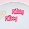 Oso de corazón rosa intenso Piezas de accesorios DIY Accesorios para Crocs pinzas para el pelo Pegatinas para funda de teléfono Materiales para colgantes