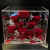Espelho de flor eterna liso de fábrica 9 jardins de rosas para namorada Rosa presente de Dia dos Namorados de alta qualidade atacado