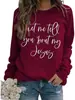 Sudadera con cuello redondo y estampado 'Let Me Tell You'bout My' de Amazon 2025