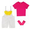 Disfraces de Actuación para Niños Animación Estudiantes de Primaria Disfraces de Actuación de Danza Jardín de Niños Coloridos Mangas Cortas Uniformes de Clase Personalizados