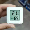 Higrómetro electrónico doméstico digital simple de moda termómetro de temperatura y humedad para coche termómetro para habitación de bebé