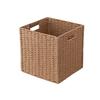 Cesta de armazenamento dobrável estilo japonês sala de estar artigos diversos estrutura de armazenamento de tecido cesta de armazenamento de roupas caixa de armazenamento de livros