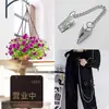 Cadena de Hierro Kimberly de Doble Cabeza con Múltiples Colores Disponibles, Adecuada para Colgar Señales y Cestas de Flores, Longitud Ajustable