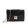 Bolsa Pequeña de Cadena con Hebilla Cuadrada Estilo Coreano Verano 2026 Bolso de Hombro Casual de Moda para Mujer Bolso Cruzado Casual Retro