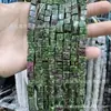 Cuentas Cuadradas Naturales Cristal Ágata Piedra Cuentas Sueltas Cuadrado de Ángulo Recto Cuentas Cubo de Azúcar Accesorios para Joyería DIY