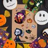 Adesivos de Quebra-Cabeça de Brinquedo Mais Vendidos Transfronteiriços Halloween Desenho Animado Rosto Que Muda DIY À Prova D'água Decoração de Festa Adesivos Fofos