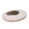 Vaso Hidropônico Cerâmico Irregular Criativo Design Moderno Minimalista para Decoração de Casa Formato de Ovo para Cultivar Plantas Verdes
