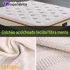 Anran Tecido de Malha Funcional de Fibra de Menta Padrão Fresco Simples Tecido Jacquard para Colchão Tecido para Almofada Capa de Sofá