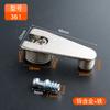 Armário guarda-roupa, suporte de prateleira minimalista três em um, liga de zinco, suporte de placa dois-em-um, conector de suporte, gabinete, suporte de placa invisível, suporte de placa