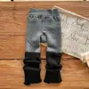 Roupas Infantis para Meninas, Calças de Inverno com Forro de Lã, Leggings Grossas para Crianças, Calças Quentes para Bebês Meninas, Calças Longas de Outono/Inverno