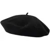 Gorra Transfronteriza Boina de Lana para Mujer Otoño e Invierno Vintage Británico Todo Fósforo Otoño Color Caramelo Gorra Octogonal de Pintor Belle