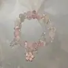 """Amor y Espacio Profundo" Pulsera de Cola de Pez Morada de Qi Yu con un Diseño Único, Temperamento Dulce y Alto Atractivo Estético"""