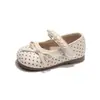 Zapatos de Cuero de Lunares para Niñas al por Mayor 2026 Otoño Nuevas Llegadas Zapatos Suaves para Bebés con Lazo Zapatos de Princesa Zapatos Individuales para Niños Pequeños