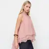 Elegante y Único Top Casual de Verano sin Mangas, Estilo Europeo y Americano de Gama Alta con Hombros Descubiertos y Cuello Halter para Niñas