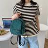 Bolsa de ombro mini fofa estilo britânico, combinando, 2025, nova bolsa de ombro casual retrô artística feminina