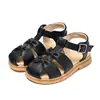 Sandalias para Niñas 2026 Verano Nuevo Estilo Niña Pequeña Punta Cerrada Suela Suave Antideslizantes para Estudiantes de Primaria Cómodas Transpirables Zapatos de Princesa