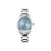 Reloj Vivian Rose Powder Reloj Rosa Oscuro Occidental Reloj de Cuarzo Saturno Banda de Acero Reloj para Mujer Pequeño Azul V Pequeño Reloj Dorado