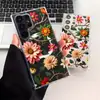 Funda Magnética Magsafe para Teléfono Estilo Nuevo Retro Transfronteriza con Pintura al Óleo Floral para Samsung S22/S26+ Cubierta Protectora Anti-Caídas