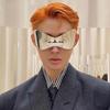 Gafas de sol geniales retrofuturistas de hip hop europeo y americano, gafas de sol deportivas punk