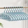 Perchas Gruesas que No Marcan para Uso Doméstico, Perchas Anti-Marca de Hombro para Secar Ropa, Perchas para Ropa de Dormitorio, Perchas de Almacenamiento de Hombro Ancho