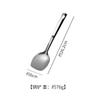 Juego de Cuchara y Espátula de Acero Inoxidable Personalizado, Utensilios de Cocina para el Hogar, Juego de Siete Piezas, Cuchara para Sopa, Espátula para Cocinar, Espátula Gruesa Anti-Escaldante