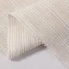 Novo Produto Primavera e Verão Tecido de Fio 100% Linho Tingido com Fio Tira de Seda Dourada Calças de Perna Larga Tecido para Vestido Casual