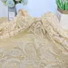 Tela de Cortina Blanca con Adorno de Encaje de Malla Fondo para Fotografía de Bodas Falda para Mesa de Comedor Tela para Ropa