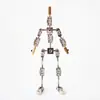 Fábrica Stop-Motion/Esqueleto de Personagem de Animação Stop-Motion Full-Metal Esqueleto de Aço Inoxidável Boneca de Animação DIY Flexível e Resistente ao Desgaste