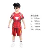61 Traje de manga corta de secado rápido para niños de Iron Man Capitán América Spider-Man Optimus Prime disfraz cosplay