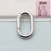 25mm liga anel rápido pendurado mola fivela em forma de O anel aberto pelúcia roupas sacos feminino celular pendurado fivela fabricantes fornecimento direto