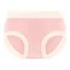 Pantaloncillos de modal de talle medio para mujer, elásticos de verano, no restrictivos, estilo juvenil, antibacterianos, entrepierna de algodón puro, bragas para mujer que cubren la cadera