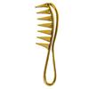 Nuevo Salón electrochapado peine para el cabello peine para modelar hogar para hombres peine de partición para la parte posterior de la cabeza peine de dientes grandes herramientas de peluquería